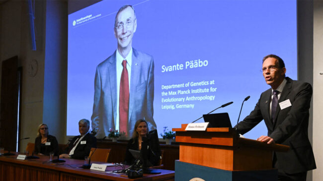 Svante Pääbo, Nobel de Medicina 2022 por sus descubrimientos sobre la evolución humana