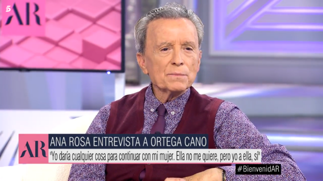 La 'fuerza' de José Ortega Cano empapa el regreso de Ana Rosa Quintana