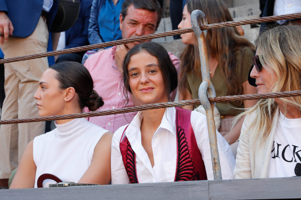 Victoria Federica de Marichalar durante la tradicional corrida por el Día de la Hispanidad, en la Plaza de Toros de Las Ventas, a 12 de octubre de 2022, en Madrid (España). Contacto