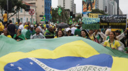 Miles de bolsonaristas piden una intervención militar en Brasil ante el triunfo de Lula