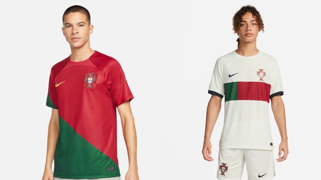 Nike ha sido la encargada de vestir a la selección de Portugal en este Qatar 2022.