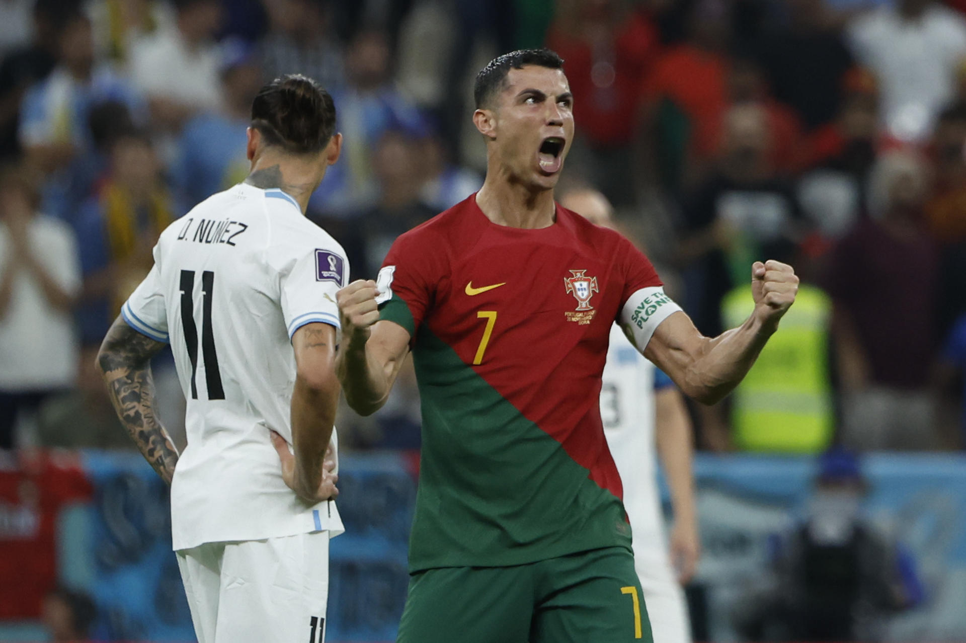 Cristiano Ronaldo tocou na bola no primeiro gol do Portugal x Uruguai?  A tecnologia Adidas nos dá a resposta