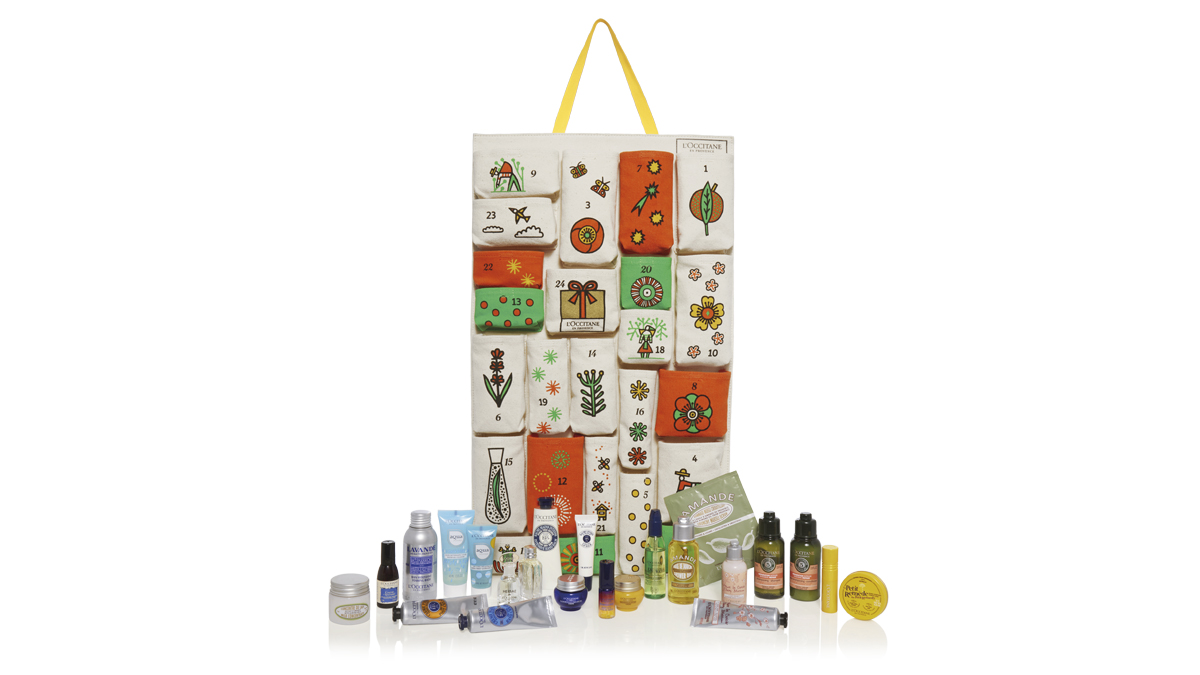 Calendario sostenible de L´Occitane. PVP: 199€