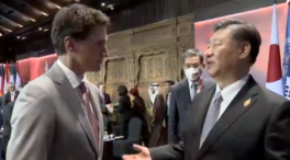 Xi Jinping abronca en público a Trudeau por filtrar a la prensa sus conversaciones