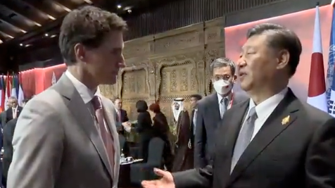 Xi Jinping abronca en público a Trudeau por filtrar a la prensa sus conversaciones