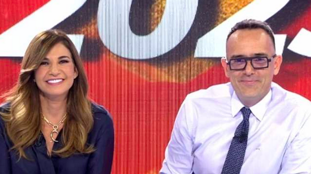 Risto Mejide y Mariló Montero en televisión. 'Todo es mentira'