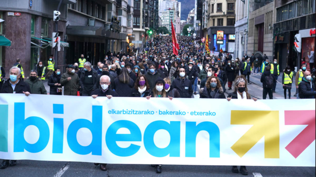 Las víctimas de ETA piden prohibir en Bilbao una marcha a favor de los terroristas presos