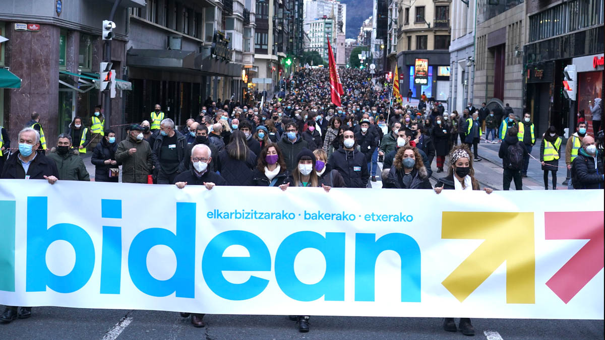 Las víctimas de ETA piden prohibir en Bilbao una marcha a favor de los terroristas presos