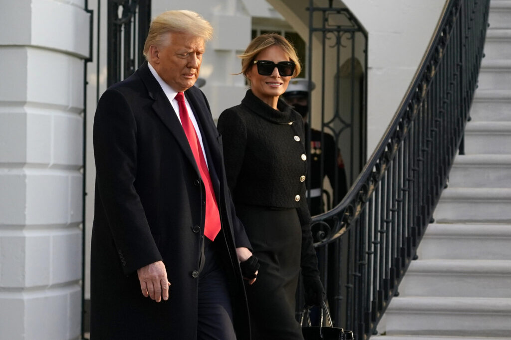 Donald Trump junto a su esposa Melania. Gtres
