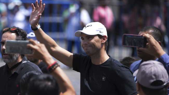 El tenista Rafa Nadal levanta pasiones en su visita a Quito (Ecuador)