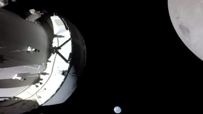 (VÍDEO) La cápsula Orión roza la Luna, un hito en la misión Artemis I