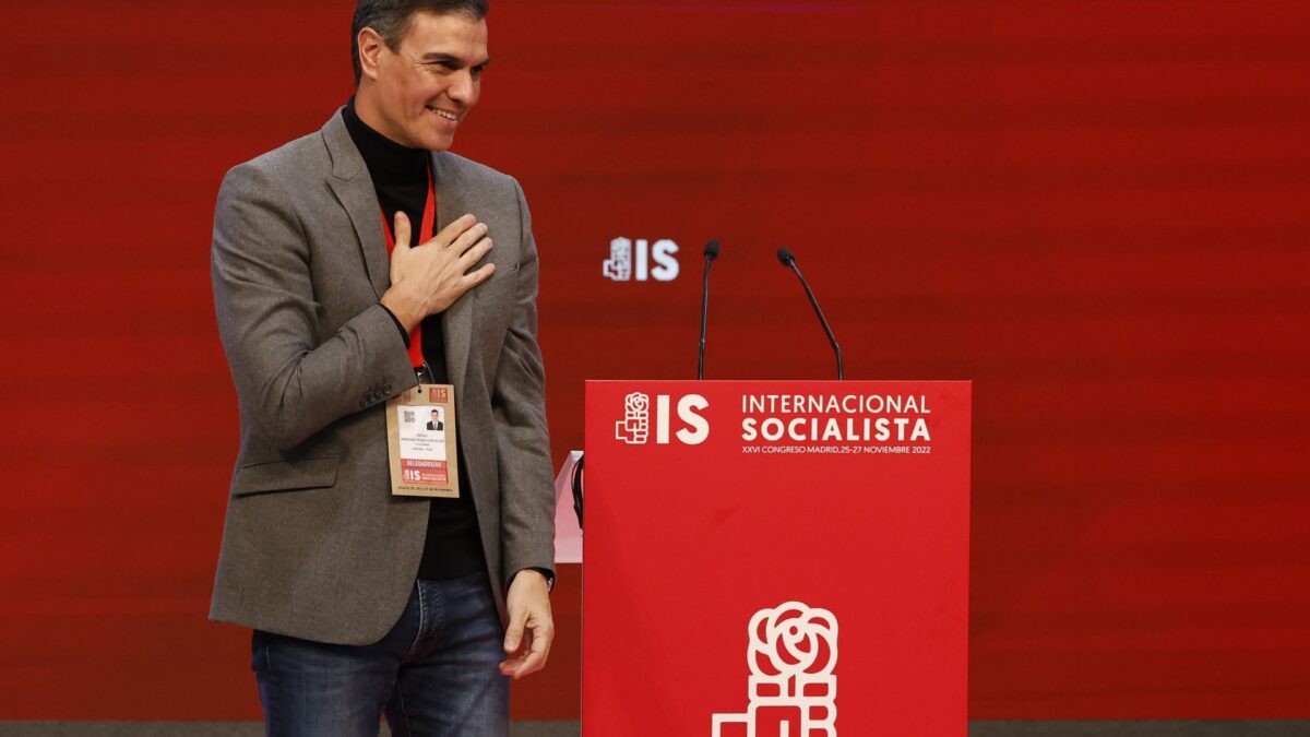 Pedro Sánchez se convierte en el nuevo presidente de la Internacional Socialista ante la ausencia de rivales