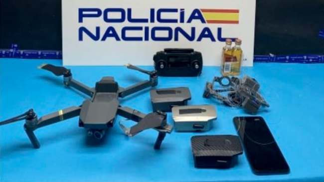 Interior última un plan para 'neutralizar' los drones que cuelan drogas y móviles en prisión