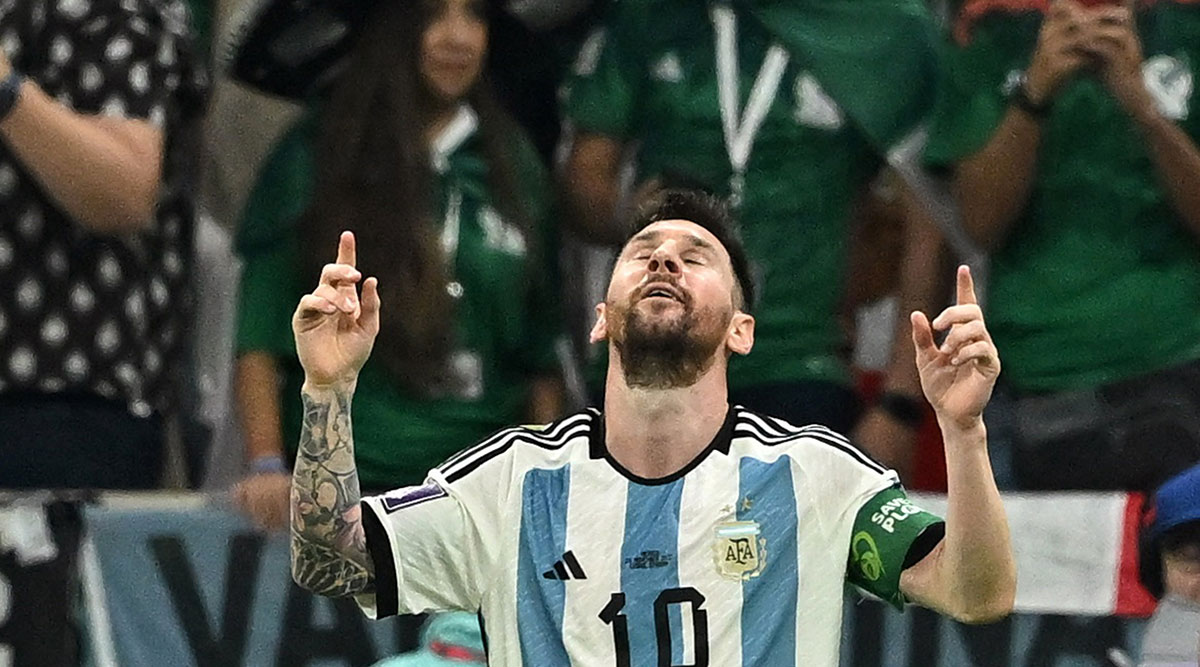La Argentina de un Messi estelar levanta el vuelo en el Mundial tras derrotar a México