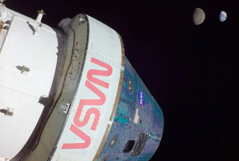 La cápsula Orión de la NASA supera el récord de distancia de una nave para astronautas