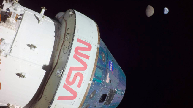 La cápsula Orión de la NASA supera el récord de distancia de una nave para astronautas