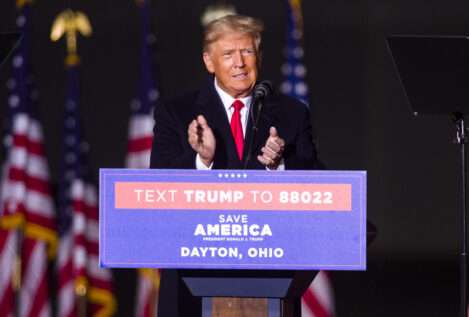 Trump cree que el resultado electoral ha sido «bastante decepcionante»