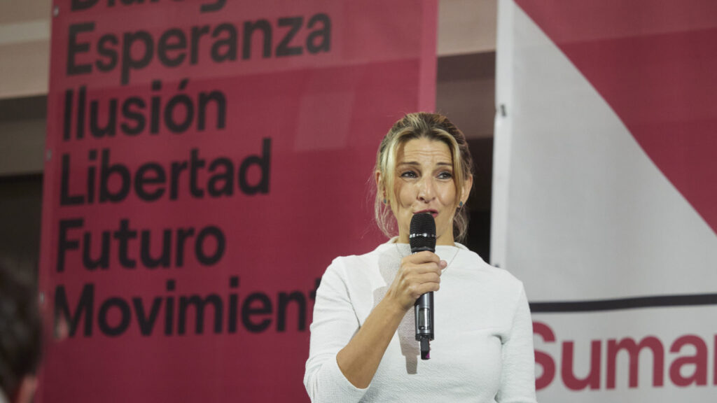 Yolanda Díaz, ahora enfrentada a Podemos