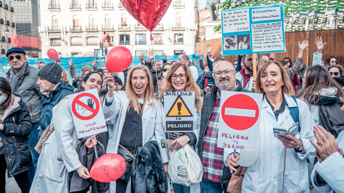 Los sanitarios deciden parar temporalmente la huelga de Atención Primaria en Madrid