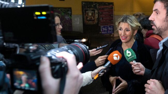 Yolanda Díaz evita apoyar a Montero en la polémica legal: «Dejemos trabajar al Supremo»