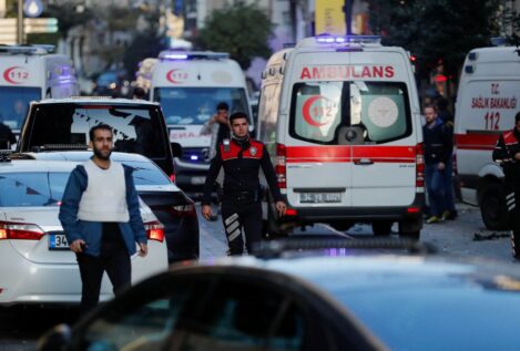 Al menos seis muertos y 81 heridos tras una potente explosión en Estambul