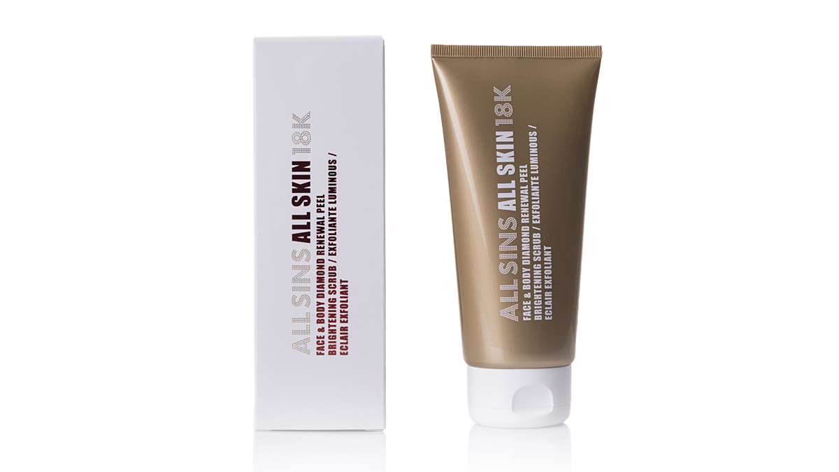 Exfoliante para rostro y cuerpo de la firma All Sins