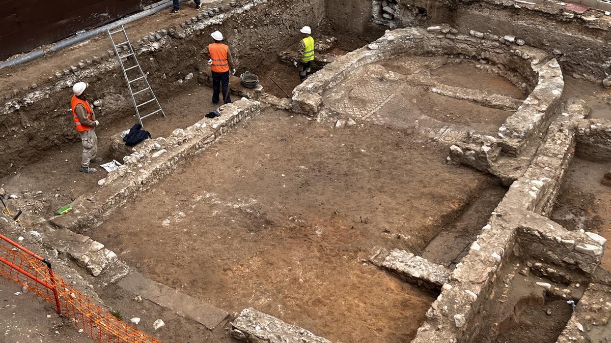 (FOTOGALERÍA) Hallan los restos de una posible basílica romana en Petrer