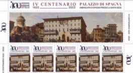 El Vaticano emite un sello para conmemorar los 400 años de la Embajada de España