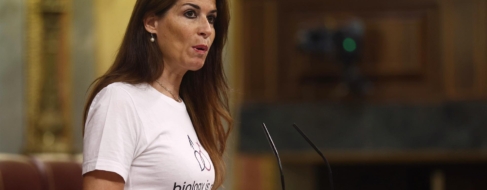 Podemos estudia pedir una sanción para una diputada de Vox por sus ataques a Montero