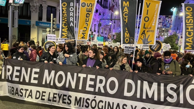Un centenar de colectivos feministas piden no votar al Gobierno por «abandonar» a la mujer