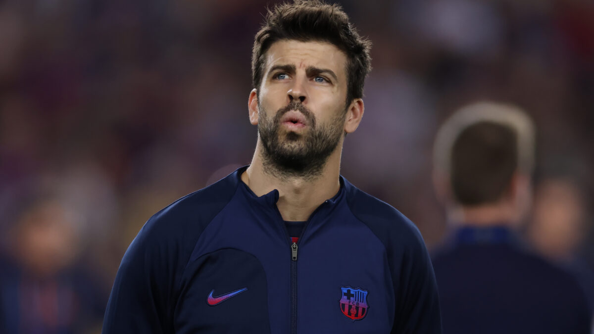 Gerard Piqué contó con el apoyo de Clara Chía en el Camp Nou (hay fotos que lo prueban)