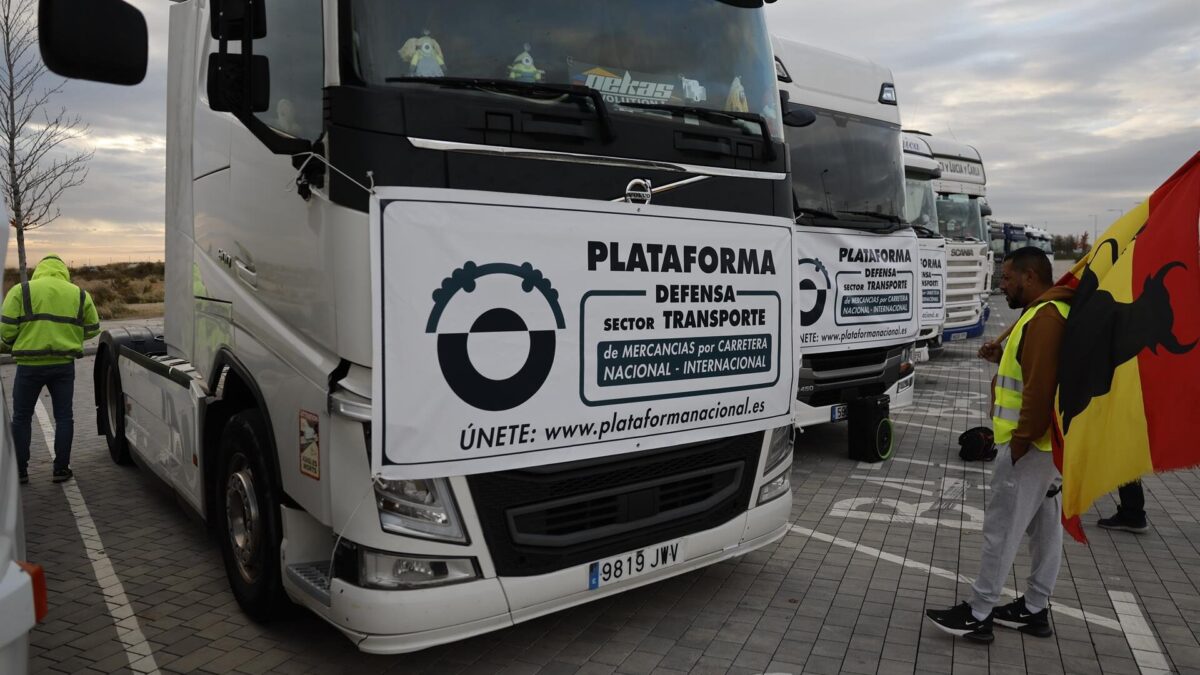 Normalidad y escasa incidencia en la primera jornada del paro de transportistas