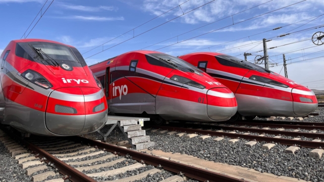 Iryo comienza a operar sus trenes de alta velocidad en la ruta Madrid-Barcelona