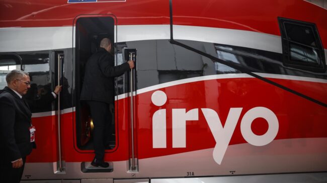El nuevo tren de alta velocidad Iryo se estrena en España con un viaje inaugural a Valencia