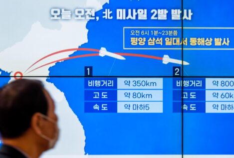 Alertas aéreas surcoreanas tras el lanzamiento de diez misiles por parte de Corea del Norte