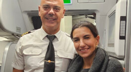 Iberia sale en defensa del piloto que metió a Rocío Monasterio en la cabina del avión