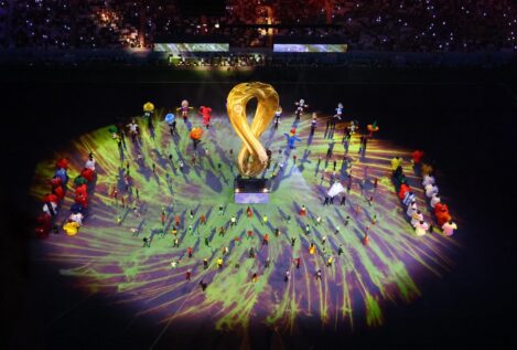 La inauguración del Mundial de Qatar, en imágenes