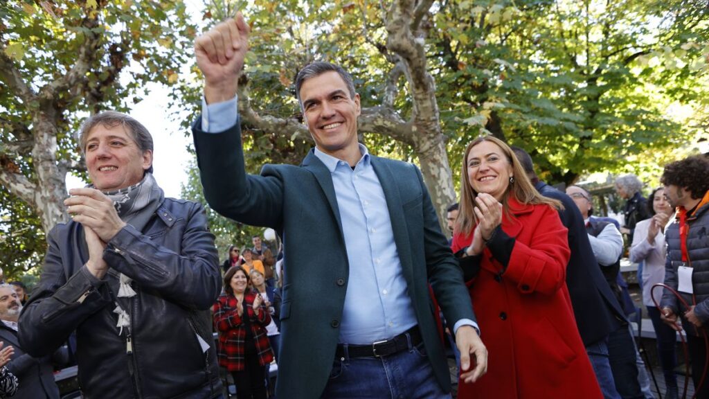 El presidente del gobierno y líder del PSOE Pedro Sánchez
