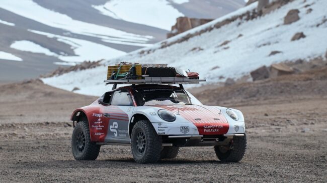 La última locura de Porsche: un todoterreno salvaje basado en el 911 deportivo