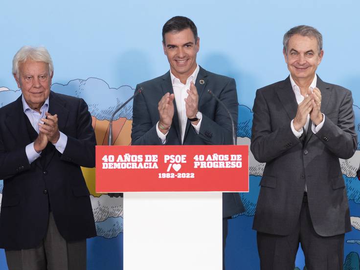 De Felipe González a Pedro Sánchez: 40 años de la primera victoria electoral del PSOE