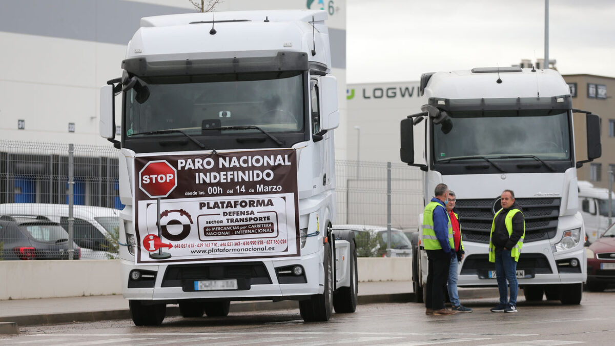 Los transportistas autónomos convocan un nuevo paro indefinido desde el domingo