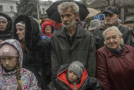 El frío hará que tres millones de ucranianos salgan del país y busquen refugio en la UE