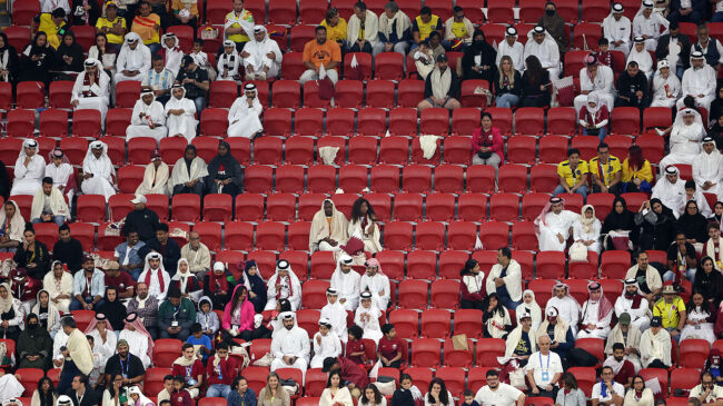 La televisión china edita las retransmisiones del Mundial de Qatar para evitar a los aficionados sin mascarillas