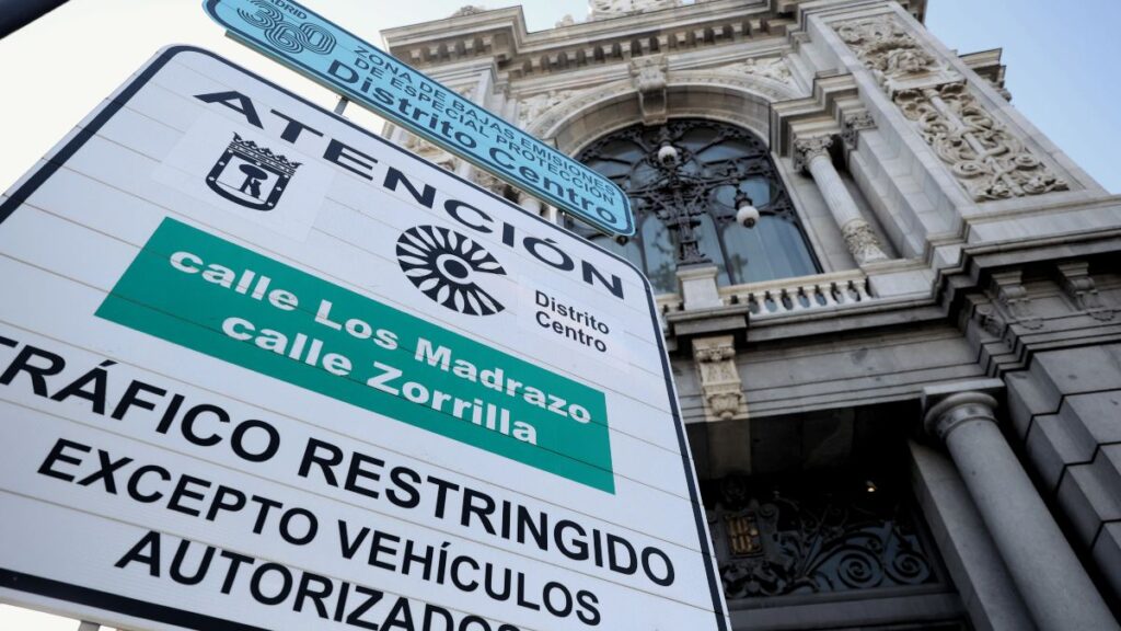 Madrid fue una de las primeras ciudades en implantar la ZBE.