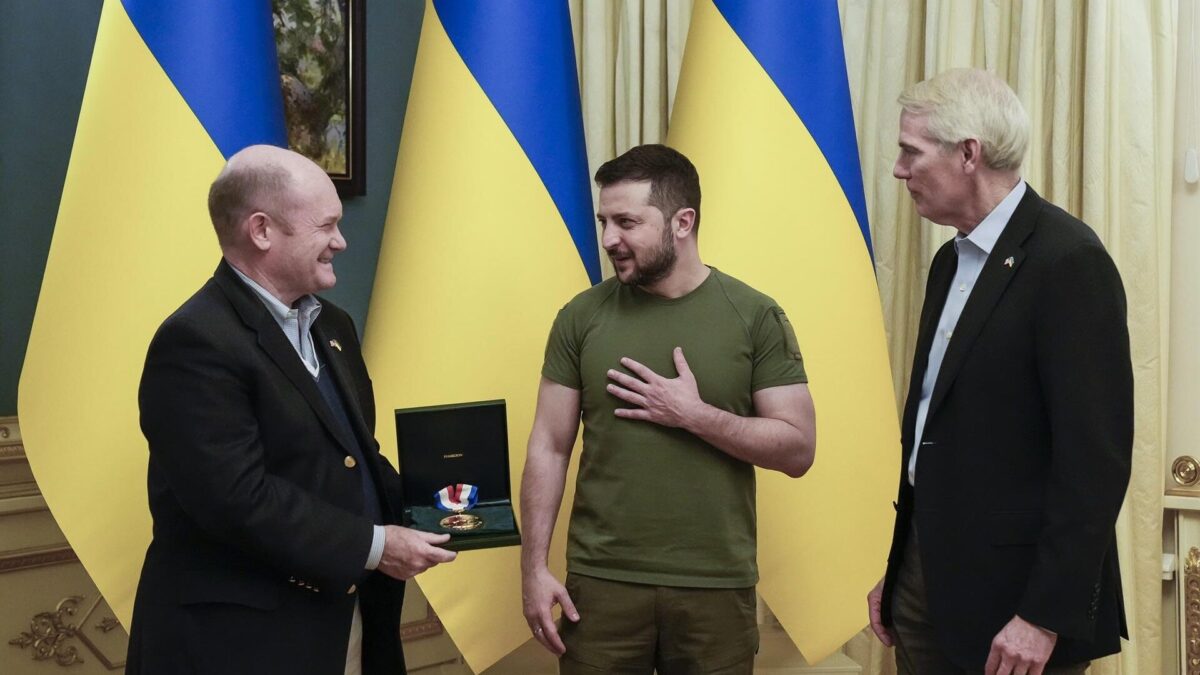 Zelenski recibe la Medalla de la Libertad, el máximo honor civil de Estados Unidos