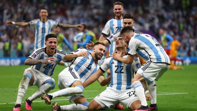 Los penaltis le dan la gloria a Argentina