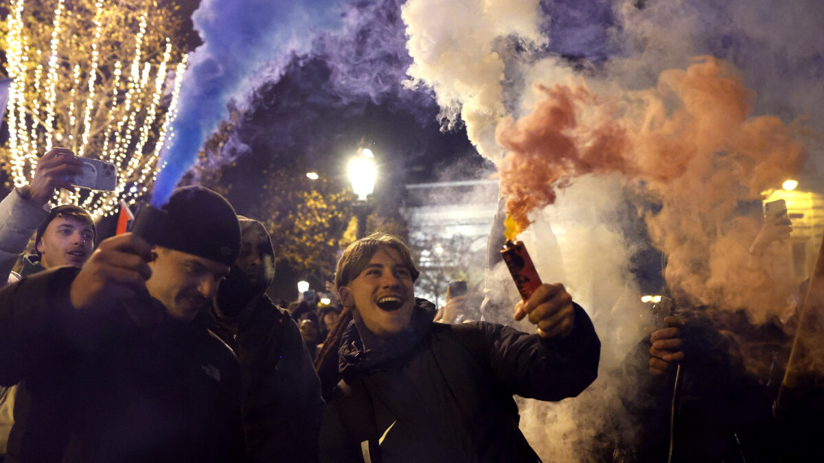 Hinchas franceses y marroquíes protagonizan las primeras tensiones tras el partido