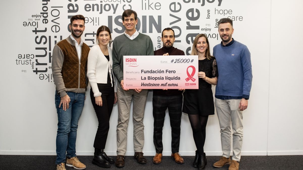 ISDIN dona 25.000 euros a la Fundación FERO para una campaña contra el cáncer de mama’