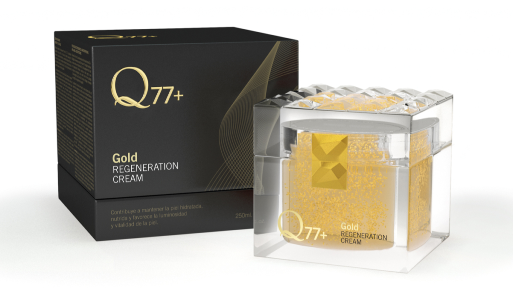 Crema Gold Regeneration de Q77+. PVP: 149€