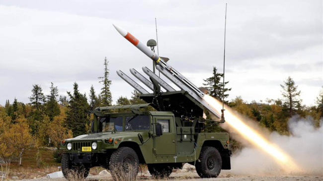 EEUU compra sistemas de misiles NASAMS   para entregar a Ucrania por 1.200 millones